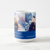 Personalisierte Maus mit Foto und Text oder Lösche Kaffeetasse (Mittel)