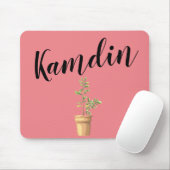 Personalisierte Maus Pad Bohemisch Cactus succulen Mousepad (Mit Mouse)