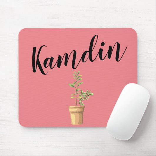 Personalisierte Maus Pad Bohemisch Cactus succulen Mousepad (Mit Mouse)