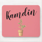 Personalisierte Maus Pad Bohemisch Cactus succulen Mousepad (Vorne)