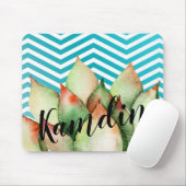 Personalisierte Maus Pad Boho Cacti Cactus Succule Mousepad (Mit Mouse)