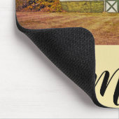 Personalisierte Maus Pad Sunset Stall Land Rustika Mousepad (Ecke)