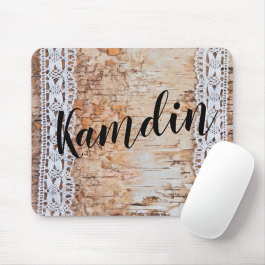 Personalisierte Maus Pad XCotland Barn Wood Lace T Mousepad (Mit Mouse)