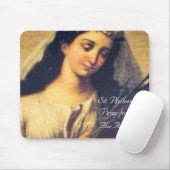 Personalisierte Mauspad mit Hl. Philomena (Mit Mouse)