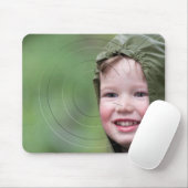 Personalisierte Mausunterlagen mit Foto-Einsatz Mousepad (Mit Mouse)