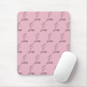 Personalisierte May Lily of the Valley Birth Blume Mousepad