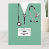 Personalisierte Medizin Grad Karte (Vorderseite)