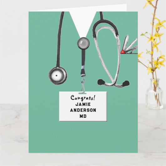 Personalisierte Medizin Grad Karte (Gelbe Blume)