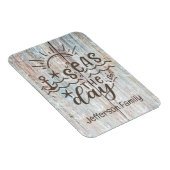 Personalisierte Meere aus Holz Magnet (Rechte Seite)