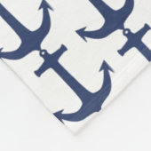 Personalisierte Meeres-Themen-Decke Fleecedecke (Ecke)