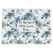 Personalisierte Meeresschildkröten Große Geschenktüte (Vorderseite)