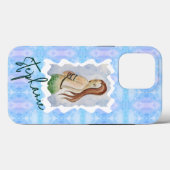 Personalisierte Meerjungfrau Originale Kunst Case-Mate iPhone Hülle (Rückseite (Horizontal))