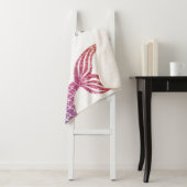 Personalisierte Meerjungfrau unter dem Schwanz Sherpadecke (Beispiel)