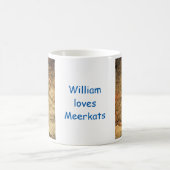 Personalisierte Meerkat-Tasse Kaffeetasse (Mittel)