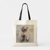 Personalisierte Mehlblume Tasche Maßgeschneiderte  (Rückseite)