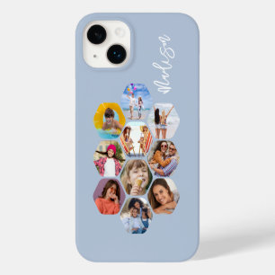 Personalisierte Mehrfach-Foto-Collage Name Case-Mate iPhone 14 Plus Hülle