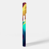 Personalisierte mehrfarbige Flammen Case-Mate iPhone Hülle (Rückseite / Rechts)