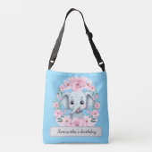 Personalisierte 'Mein kleiner Engel' Tasche Gesche (Rückseite)