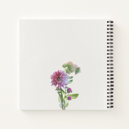 Personalisierte meine Lieblingssachen Notizblock (Rückseite)