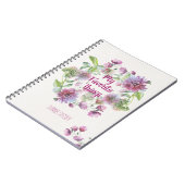 Personalisierte meine Lieblingssachen Notizblock (Linke Seite)