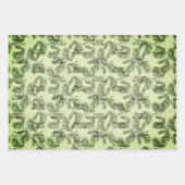 Personalisierte Meldung "Olive and Greenerity Patt Geschenkpapier Set (Vorderseite 3)