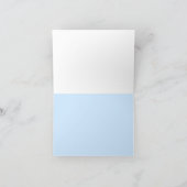 Personalisierte Meldungskarte für Smooth Sailing Karte (Innenseite)