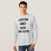 Personalisierte Mens GRAMM LONG SLEEVE T - SHIRT (Vorne ganz)