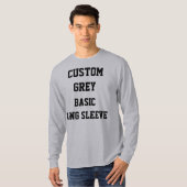Personalisierte Mens GRAMM LONG SLEEVE T - SHIRT (Vorne ganz)