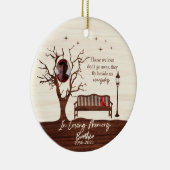 Personalisierte Menschen, die wir Liebe/Bruder Keramik Ornament (Rechts)