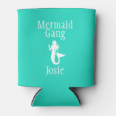 Personalisierte Mermaid Gang Can Cooler Dosenkühler (Vorderseite)