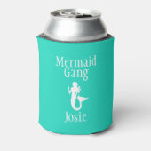 Personalisierte Mermaid Gang Can Cooler Dosenkühler (Kanne Rückseite)
