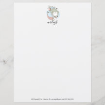 Personalisierte Mermaid Kid's Stationery