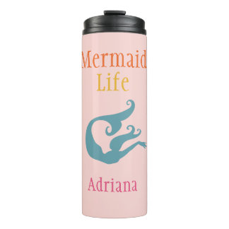 Personalisierte Mermaid LIfe Thermal Tumbler Thermosbecher