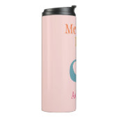 Personalisierte Mermaid LIfe Thermal Tumbler Thermosbecher (Nach links gedreht)