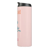 Personalisierte Mermaid LIfe Thermal Tumbler Thermosbecher (Nach rechts gedreht)