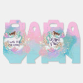 Personalisierte Mermaid-Party-Box Geschenkschachtel (Ungeklappt)