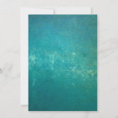 Personalisierte Mermaid Themed Geburtstagspartei Einladung (Rückseite)