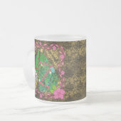 PERSONALISIERTE MERRY CHRISTMAS MIT GNOME XMAS TRE MATTGLASTASSE (Vorderseite Links)