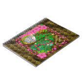 PERSONALISIERTE MERRY CHRISTMAS MIT GNOME XMAS TRE NOTIZBLOCK (Linke Seite)