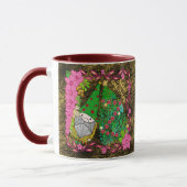 PERSONALISIERTE MERRY CHRISTMAS MIT GNOME XMAS TRE TASSE (Links)