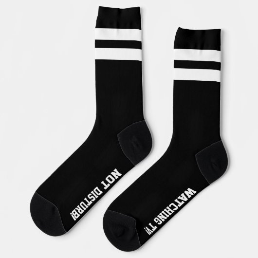 PERSONALISIERTE Message Socks Socken (Linkes Detail)
