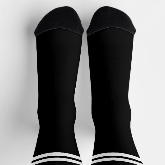 PERSONALISIERTE Message Socks Socken (Oben)