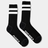 PERSONALISIERTE Message Socks Socken (Rechts)