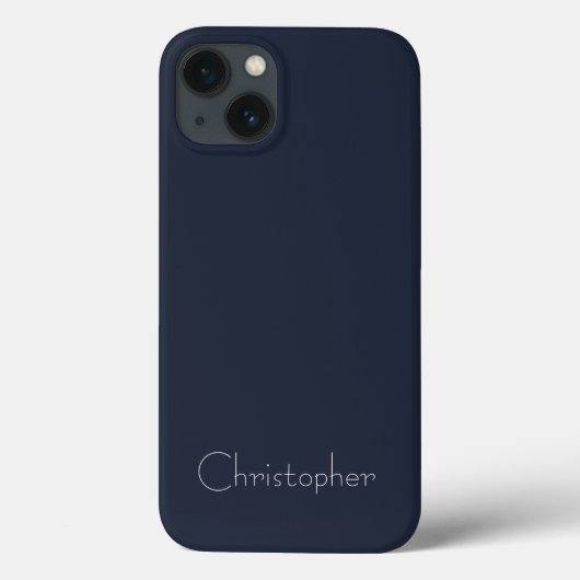 Personalisierte Metallic blaues Titan Radialtextur Case-Mate iPhone Hülle (Rückseite)