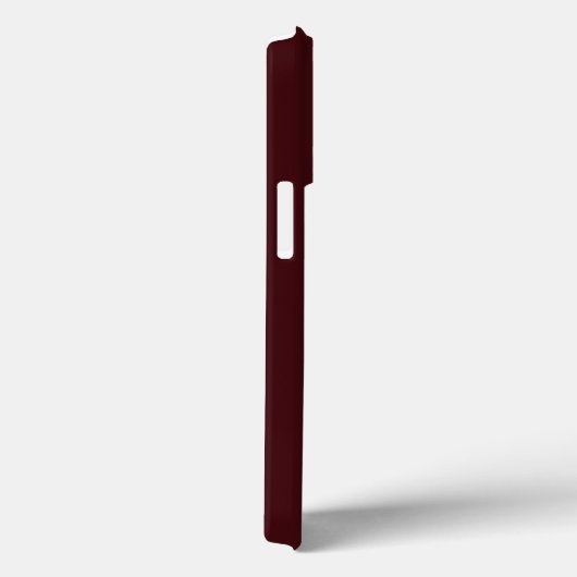 Personalisierte Metallic dunkle sienna Radial Text Case-Mate iPhone Hülle (Rückseite / Rechts)