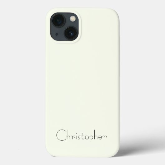 Personalisierte Metallic White Titanium Radial Tex Case-Mate iPhone Hülle (Rückseite)