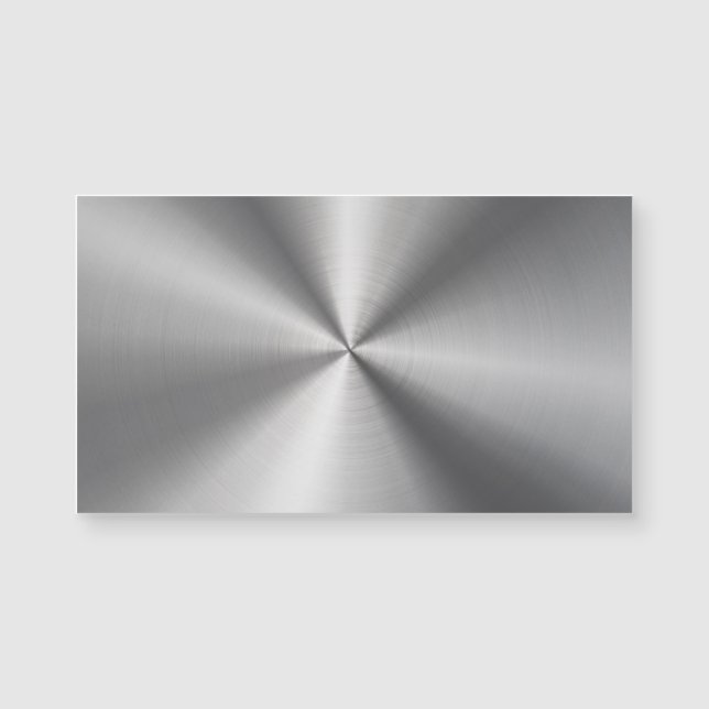 Personalisierte metallische Radialbeschaffenheit Magnetkarte (Vorderseite)