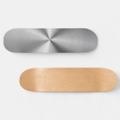 Personalisierte metallische Radialbeschaffenheit Skateboard (Horizontal)