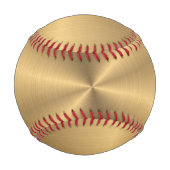 Personalisierte Metallradialtextur Baseball (Vorderseite)