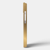 Personalisierte Metallradialtextur Case-Mate iPhone Hülle (Rückseite / Links)